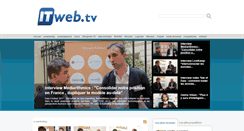Desktop Screenshot of fr.itweb.tv