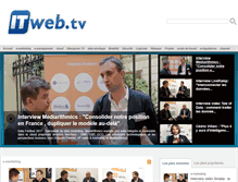 Tablet Screenshot of fr.itweb.tv